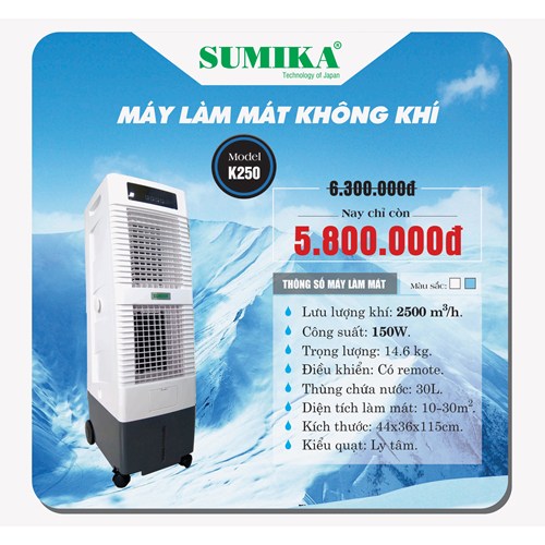 MÁY LÀM MÁT KHÔNG KHÍ K250